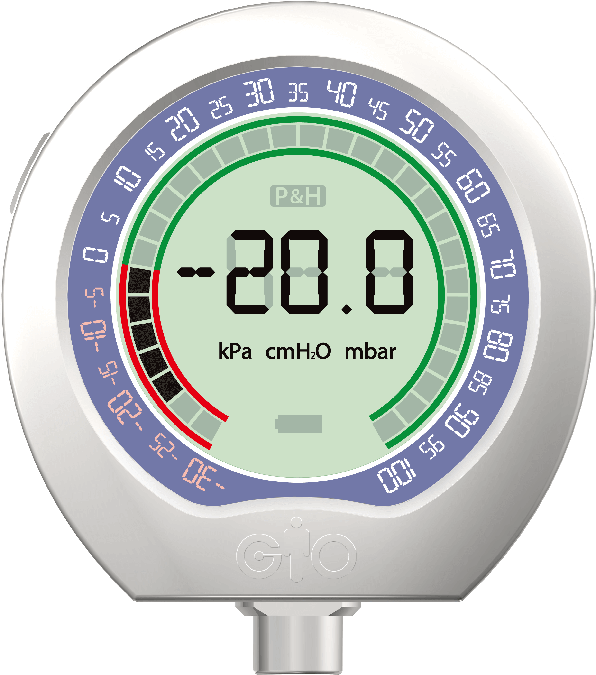 GiO Digital Pressure Gauge
